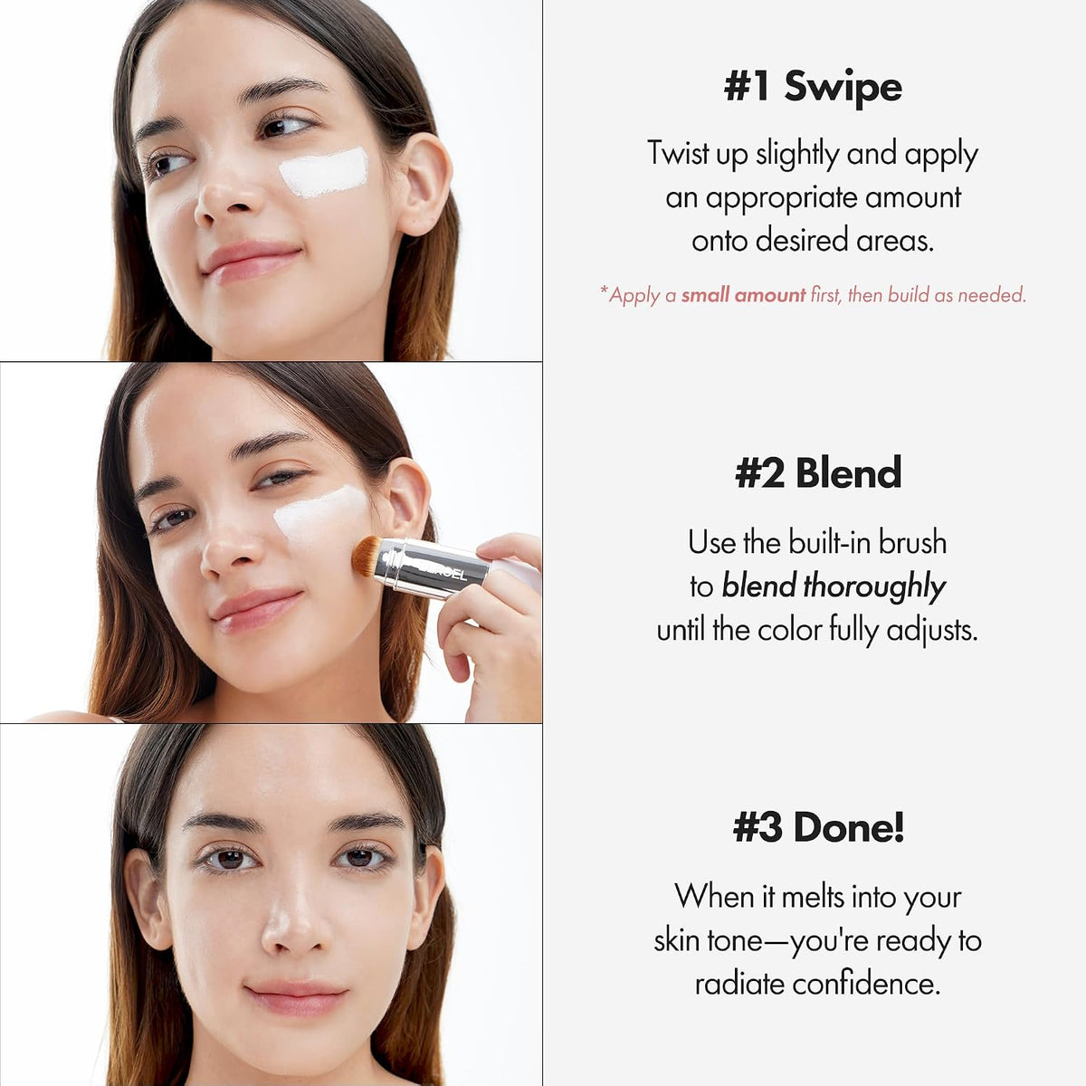 Color-Changing Cover Cream Stick Skincare meets makeup