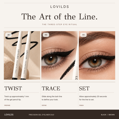 LOVILDS™ Precision Gel Eyeliner Duo