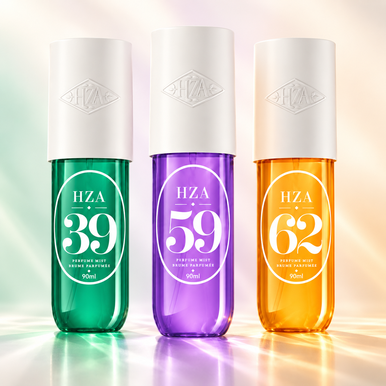 HZA Trio 3-Piece Set · 39 + 59 + 62