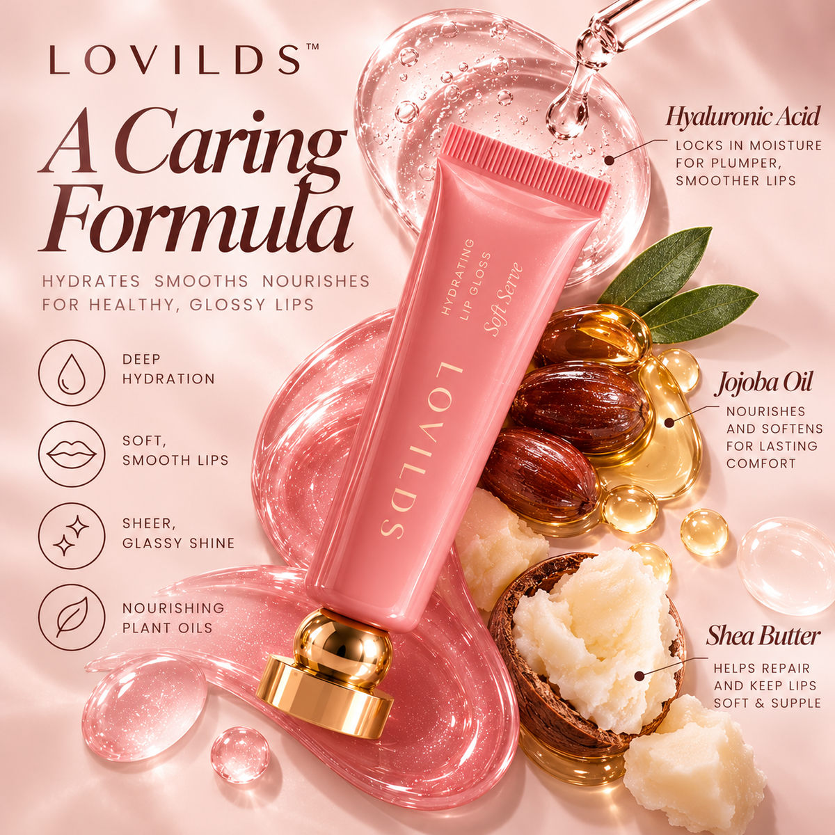 LOVILDS™ Hydrating Lip Gloss
