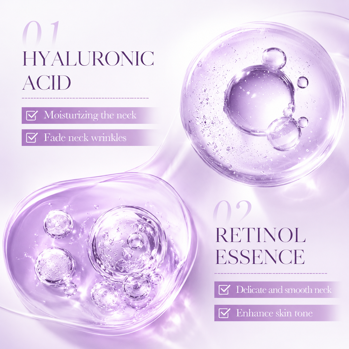✨ Instant Neck Lift Cream — 🧴 Infused with Retinol & Hyaluronic Acid | Firms the Neck, Reduces Wrinkles & Double Chin