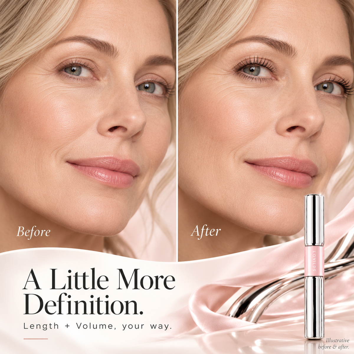 LOVILDS Length + Volume Mascara