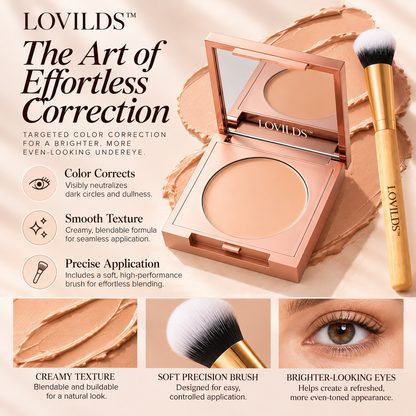 LOVILDS CC Undereye Corrector & Brush Set