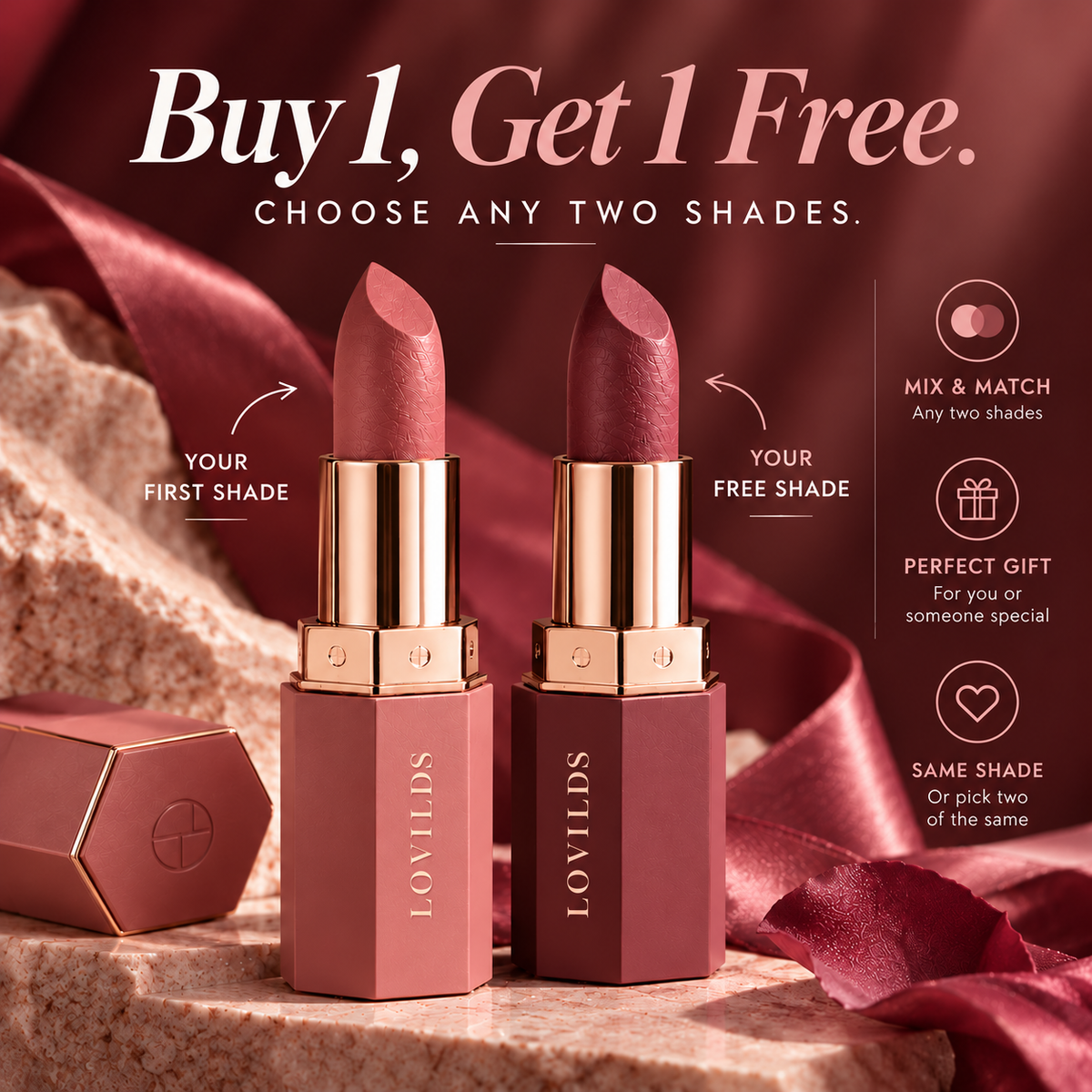 LOVILDS™ Velvet Matte Lipstick