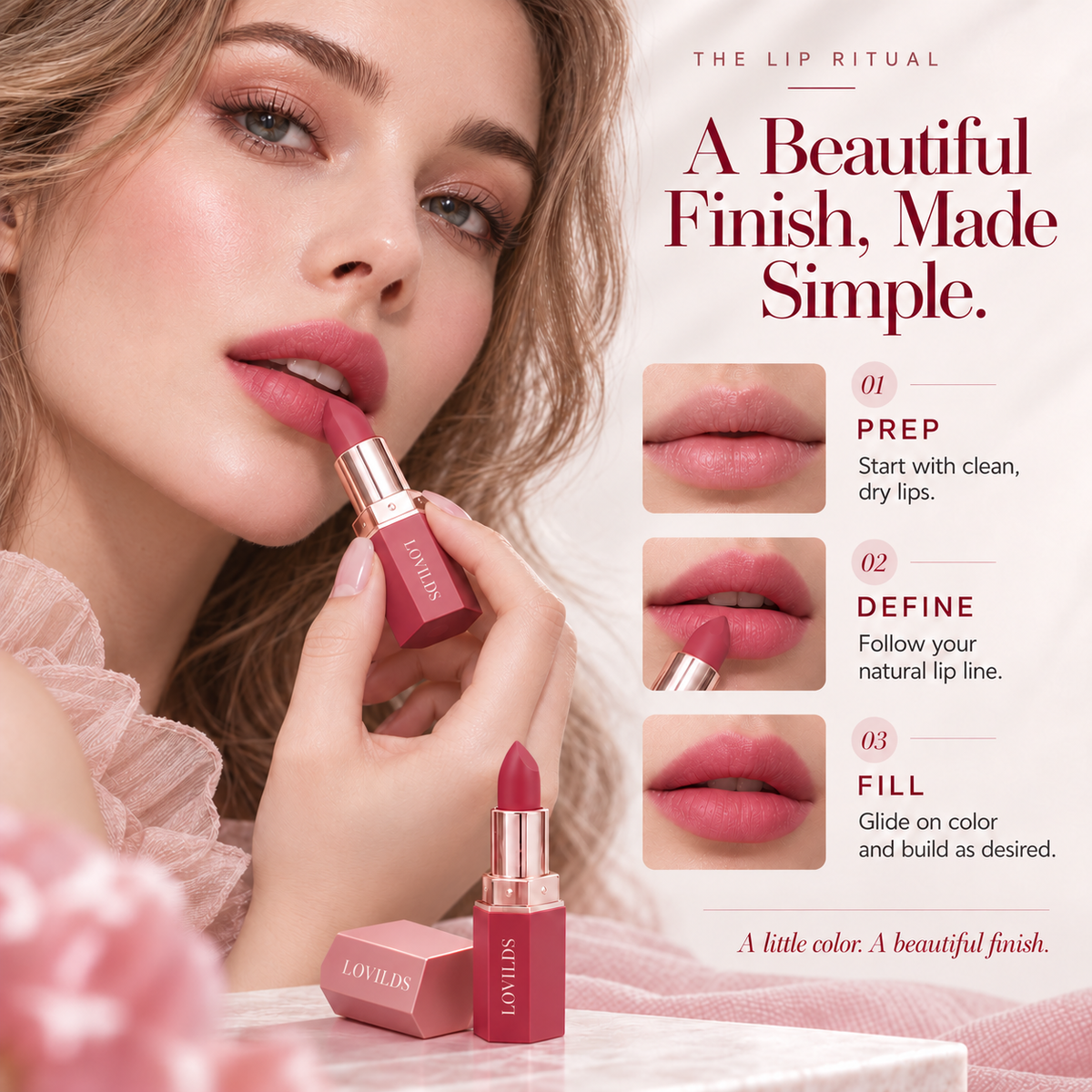 LOVILDS™ Velvet Matte Lipstick
