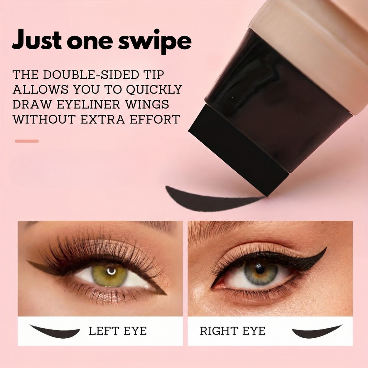 Eyeliner stamp shape