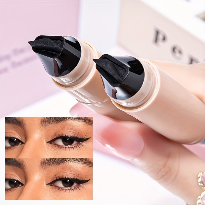 Defined eyeliner application