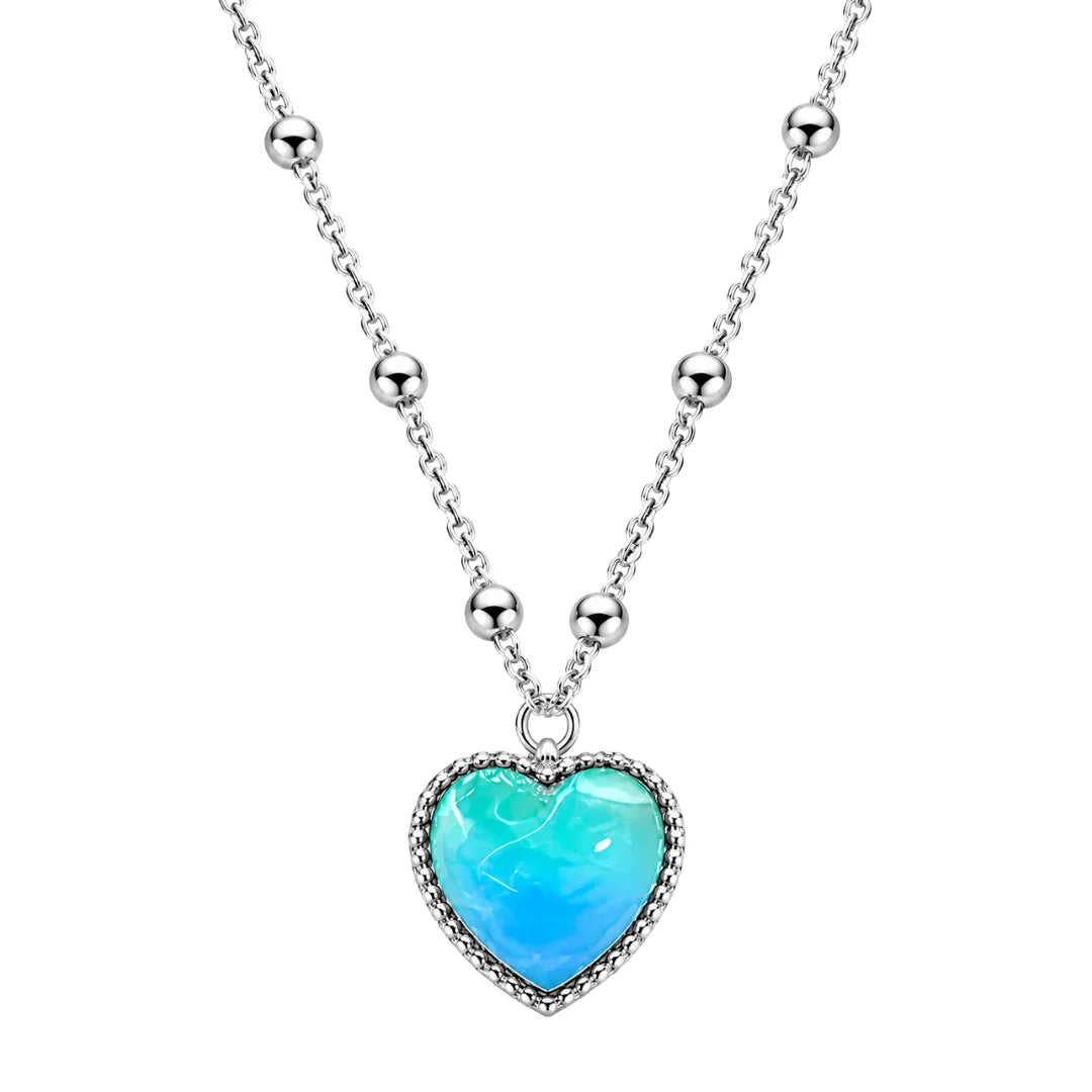Color-Changing Mood Heart Necklace