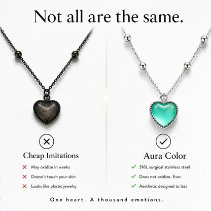 Color-Changing Mood Heart Necklace
