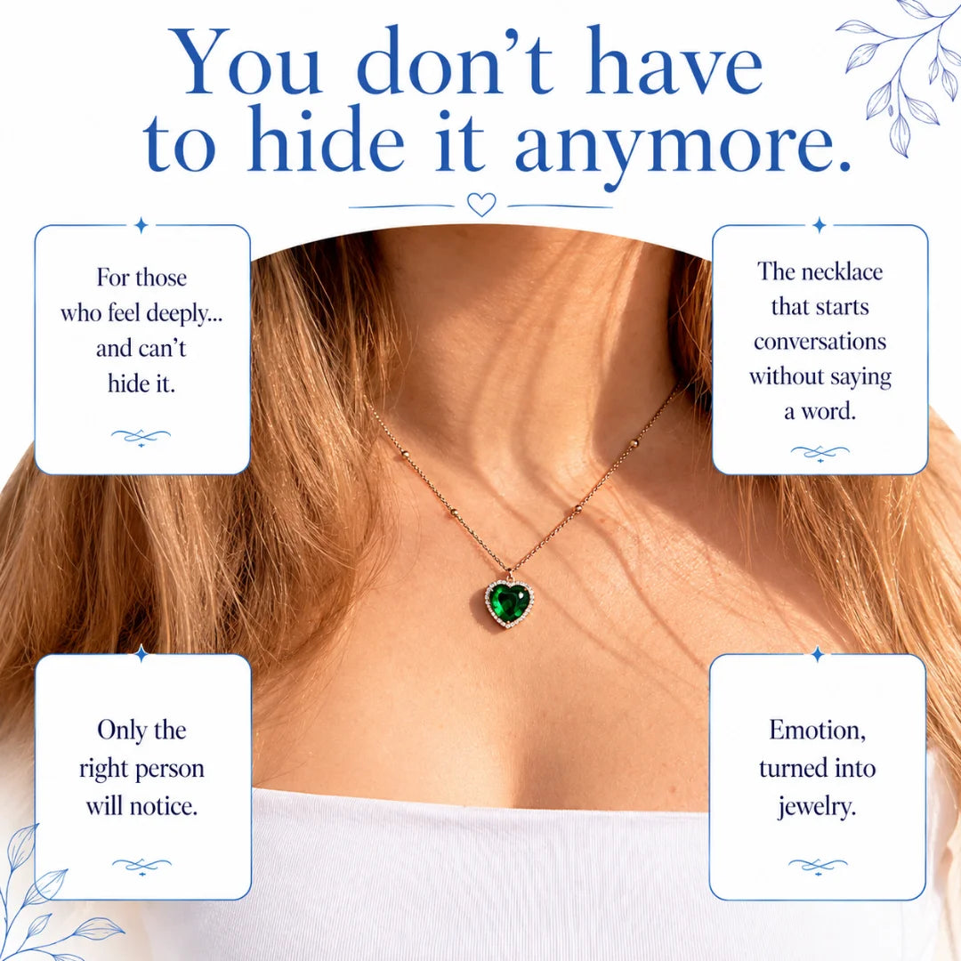 Color-Changing Mood Heart Necklace