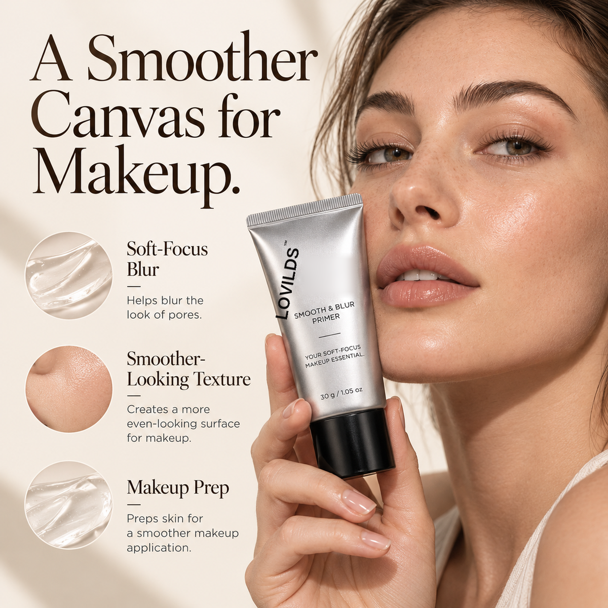 LOVILDS™ Smooth & Blur Primer