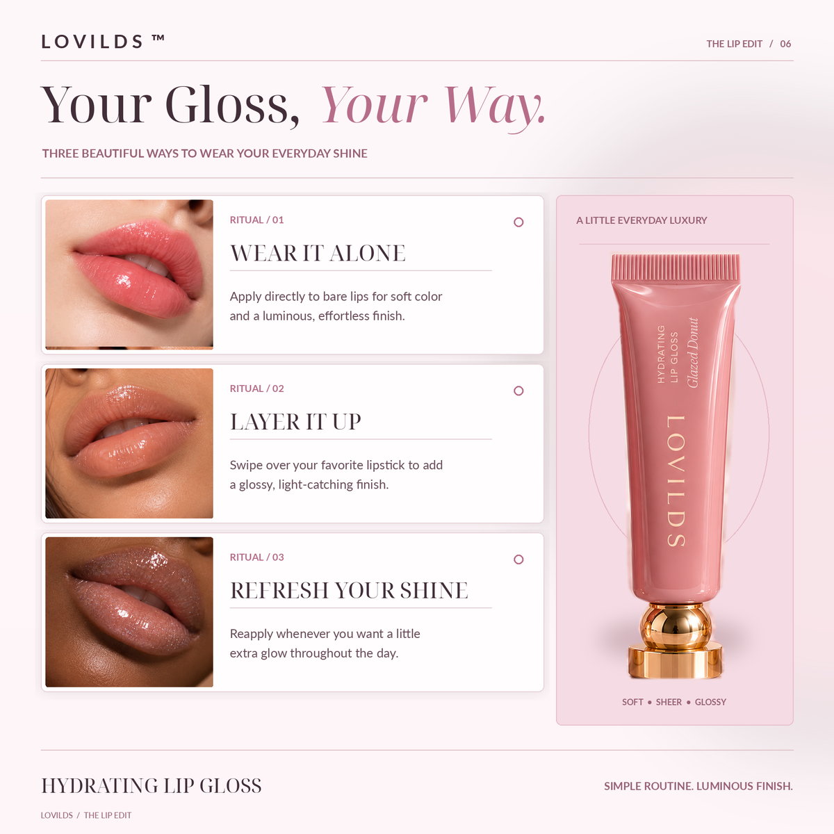 LOVILDS™ Hydrating Lip Gloss