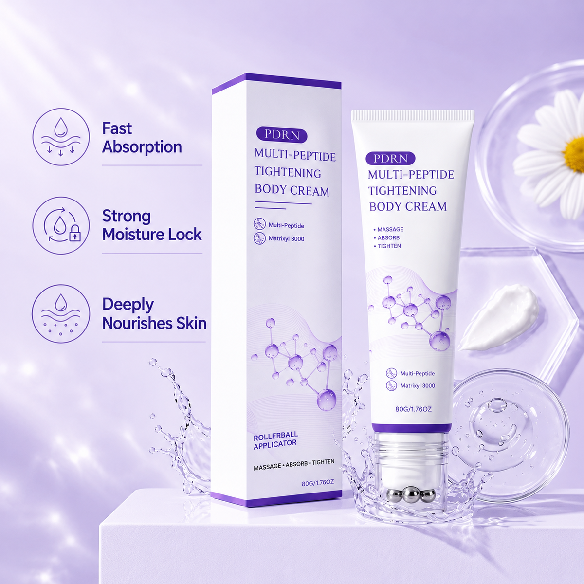 ✨ Instant Neck Lift Cream — 🧴 Infused with Retinol & Hyaluronic Acid | Firms the Neck, Reduces Wrinkles & Double Chin